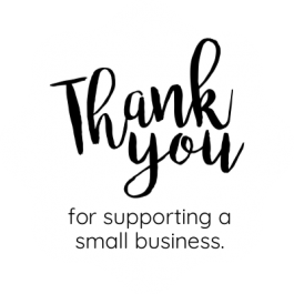Thank You Small Business Sticker Design | Sticker Gizmo