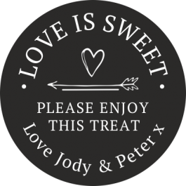 Download Love is Sweet Treat Stickers |Sticker Gizmo